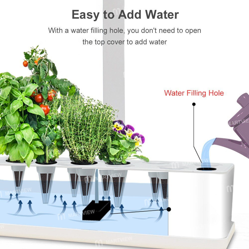 smart hydroponics-growing-system-9-pod-indoor-herb-garden-kit-07