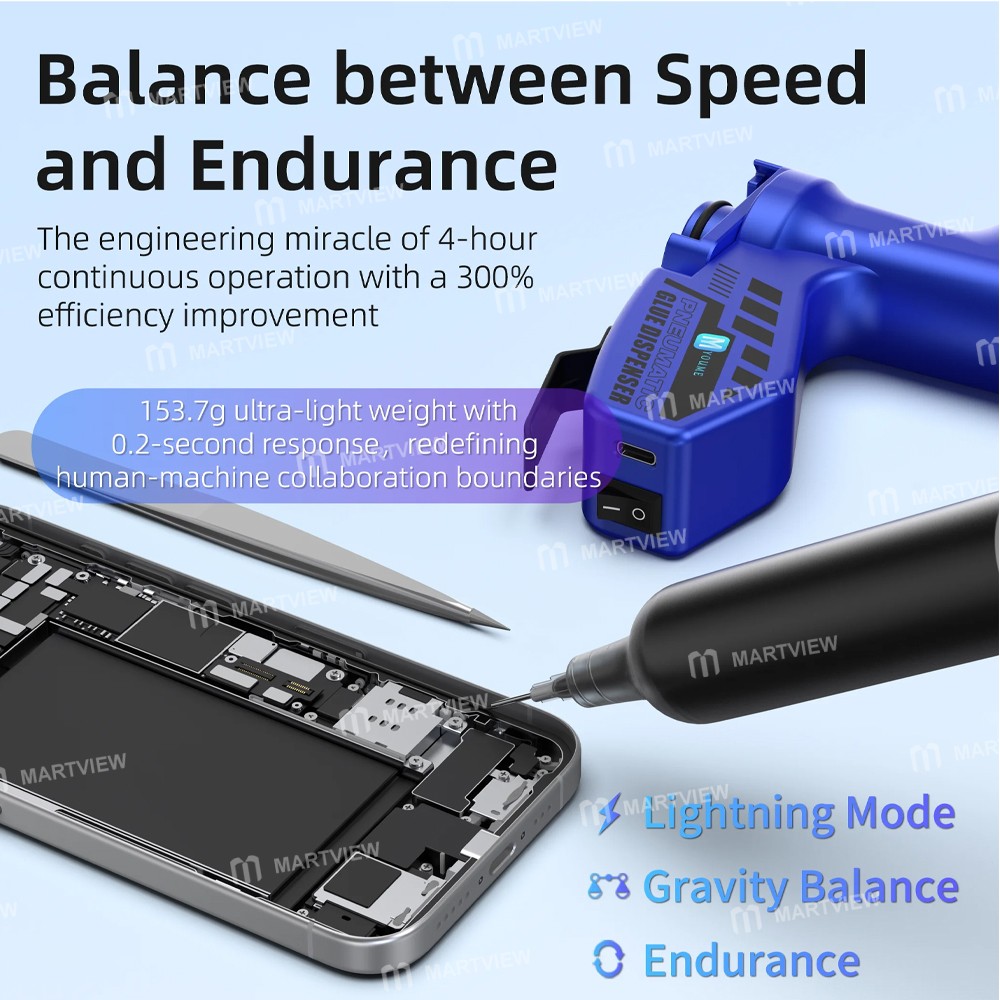 p1030 electric-assisted-pneumatic-precision-dispensing-glue-gun-for-mobile-phone-repair-8