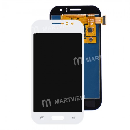 LCD Display Touch Screen Digitizer Assembly Replacement for Samsung Galaxy J1 Ace - White