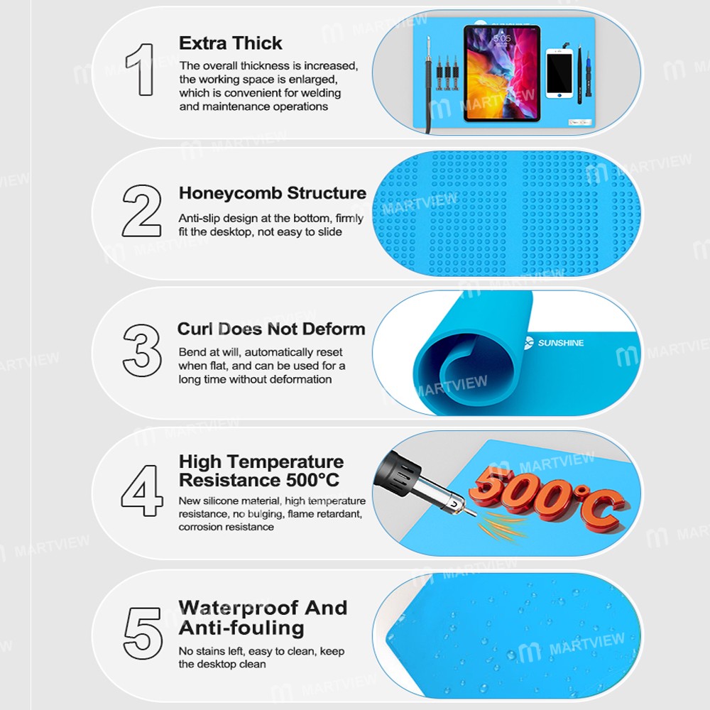 sunshine ss-004f-large-high-temperature-resistant-high-grade-thermal-insulation-silicone-pad-10