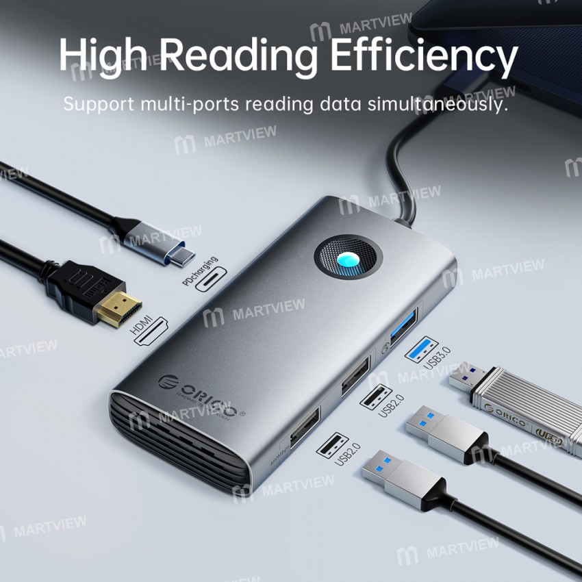orico pw11-5p-5-in-1-type-c-4k-hdmi-pd60w-usb-30-5gbps-multifunction-docking-station-4