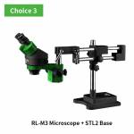 Relife RL-M3 Binocular HD Stereo LED Light Microscope With Holder