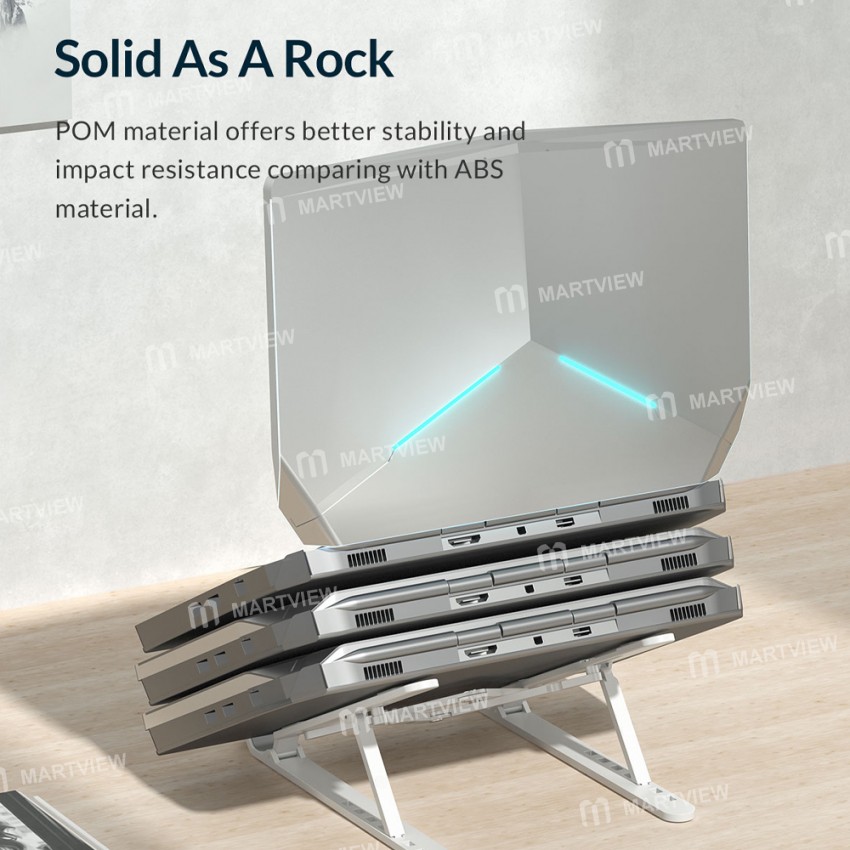 Orico PFB-A23 / A24 Portable 7-speed Adjust Foldable ABS / POM Laptop Stand for MacBook Tablets