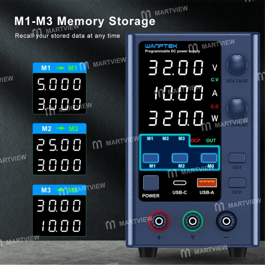 wanptek eps-series-adjustable-switching-dc-power-supply-with-usb-type-c-dual-interface-10