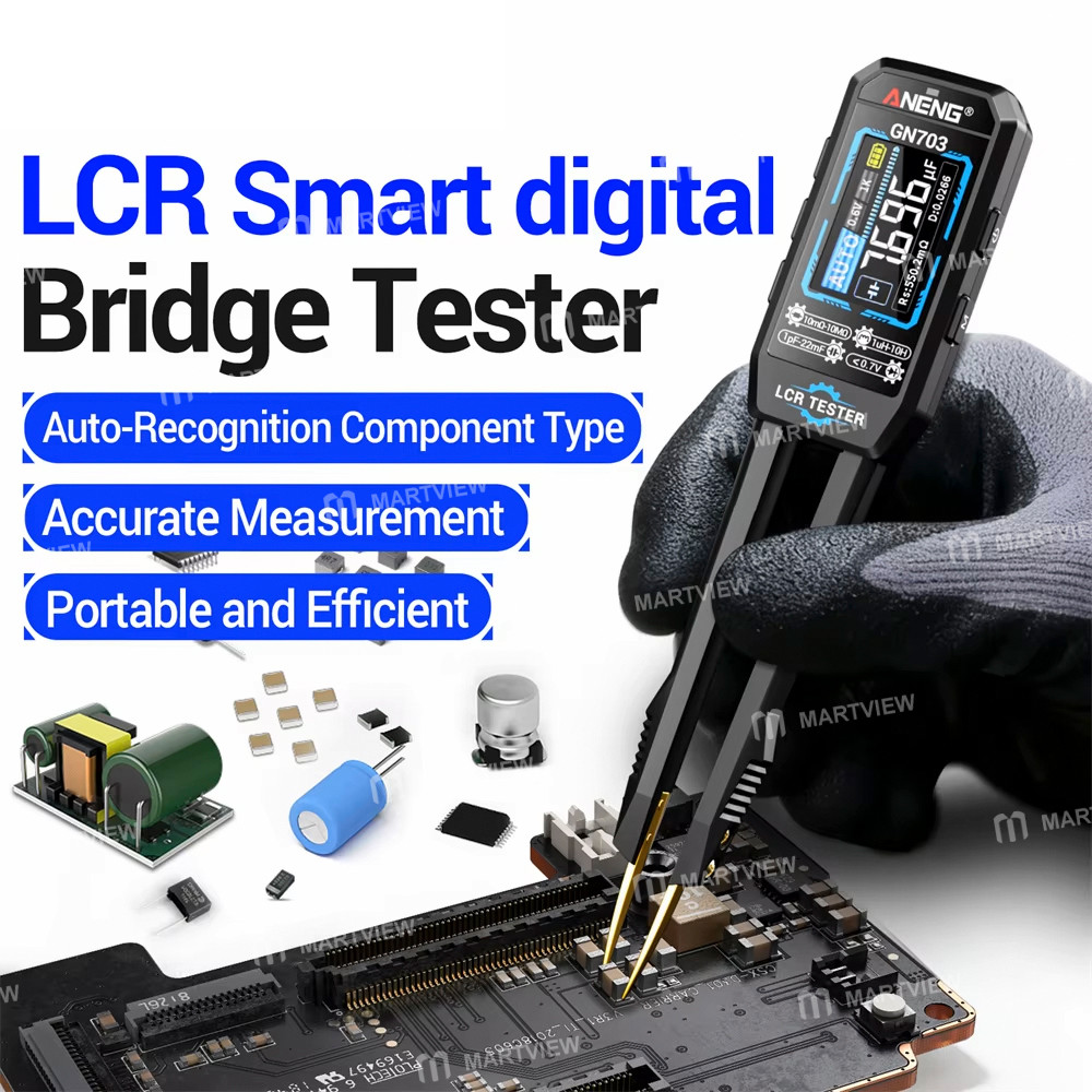 aneng gn703-type-c-rechargeable-lcr-smart-forceps-bridge-for-lcr-smd-esr-test-7
