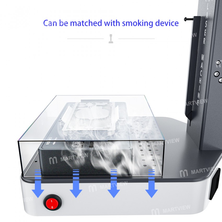 TBK 958ML Mini Portable Auto Focus Laser Marking Engraving Machine 6W Without Mold
