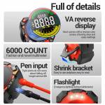 aneng 626-rechargeable-digital-high-precision-intelligent-anti-burning-multimeter-8