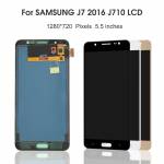 TFT LCD Display Touch Screen Digitizer Assembly Replacement for Samsung Galaxy J7 2016 J710F - Gold