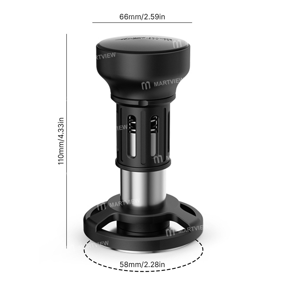 mhw 3bomber-ripple-base-coffee-tamper-12