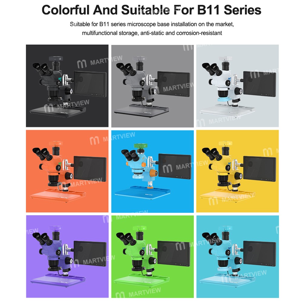 relife rl-004m-b11-colorful-b11-microscope-base-specialized-maintenance-silicone-pad-6