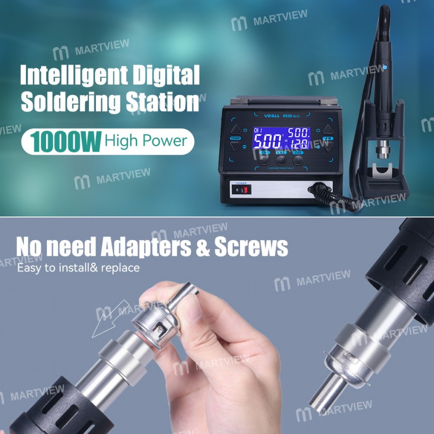 ihua 993dm-iii-1000w-microcomputer-temperature-control-bga-hot-air-rework-desoldering-station-7