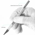 Relife RL-101E Aluminum Alloy Material 6 Blades Knife Set for Removing Glue Engraving Filming