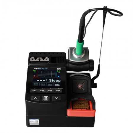 Aifen-A9 HD 180W High Power Curve Mode Soldering Station Compatible with C210 / C245 Handles