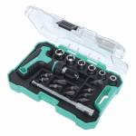 Pro'skit SD-2320M 18-in-1 Adjustable Magnetic Mini Ratchet Multifunctional Screwdriver Set