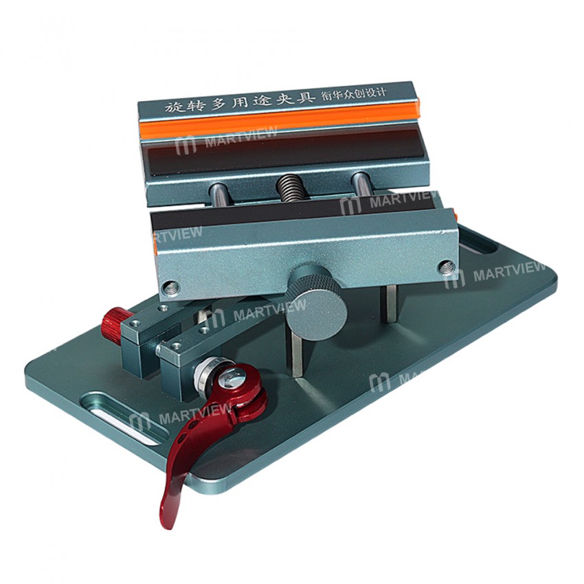 Multifunctional 360° Universal Rotating Fixture for Mobile Phones Repair