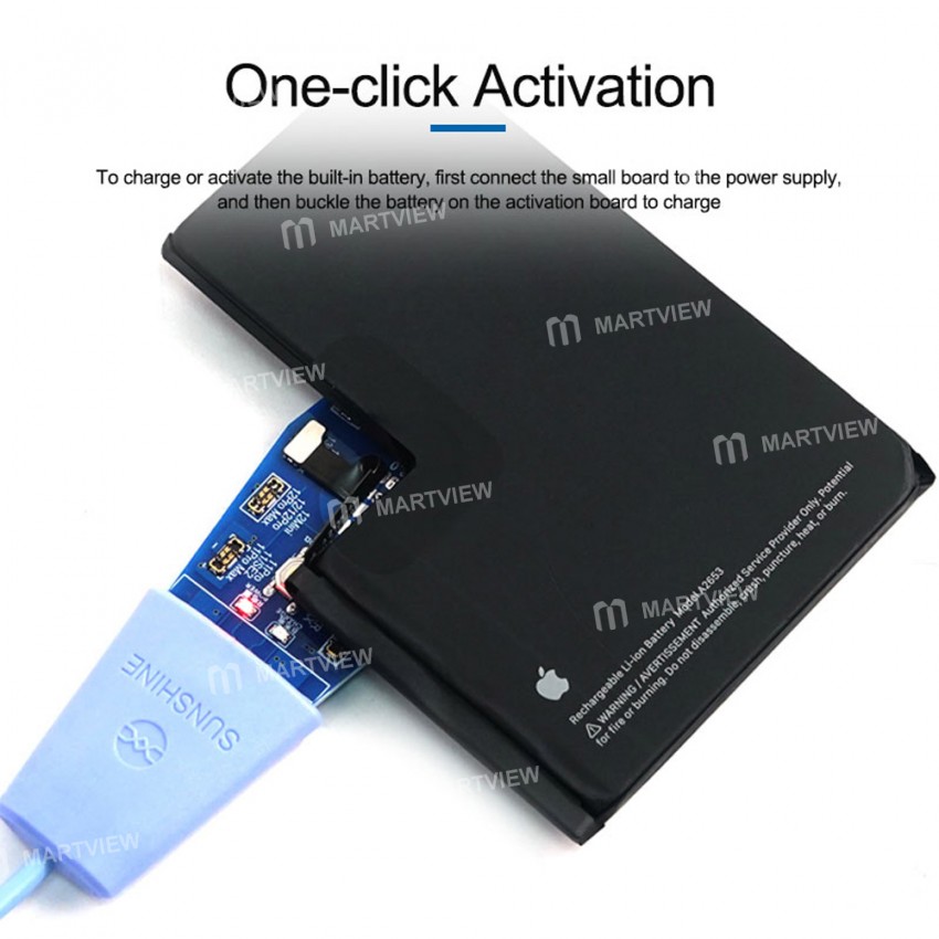 Sunshine SS-903A V3.0 IP Battery Charging Activation Small Board for iPhone 4S to 13 Pro Max