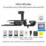 wylie e-sim-conversion-to-2-sim-card-mep-integration-solution-supports-supersnow-db-ic-for-iphone-14