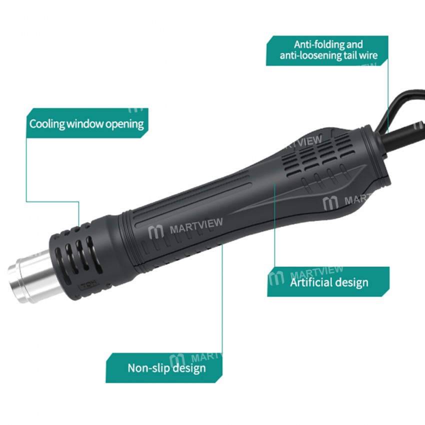Quick 715 Hot Air Gun Handle for Hot Air Desoldering Repair Soldering Station