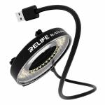 relife rl-033-ultra-105-leds-dual-zone-adjustable-brightness-microscope-ring-light-4