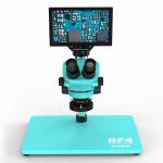 rf4 rf-7050tvp-ys010w-7-50x-synchronous-zoom-trinocular-stereo-microscope-with-big-base-hd-monitor-3