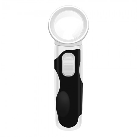 Luxianzi 30X / 40X Handheld Double Lenses Magnifier with LED Lights