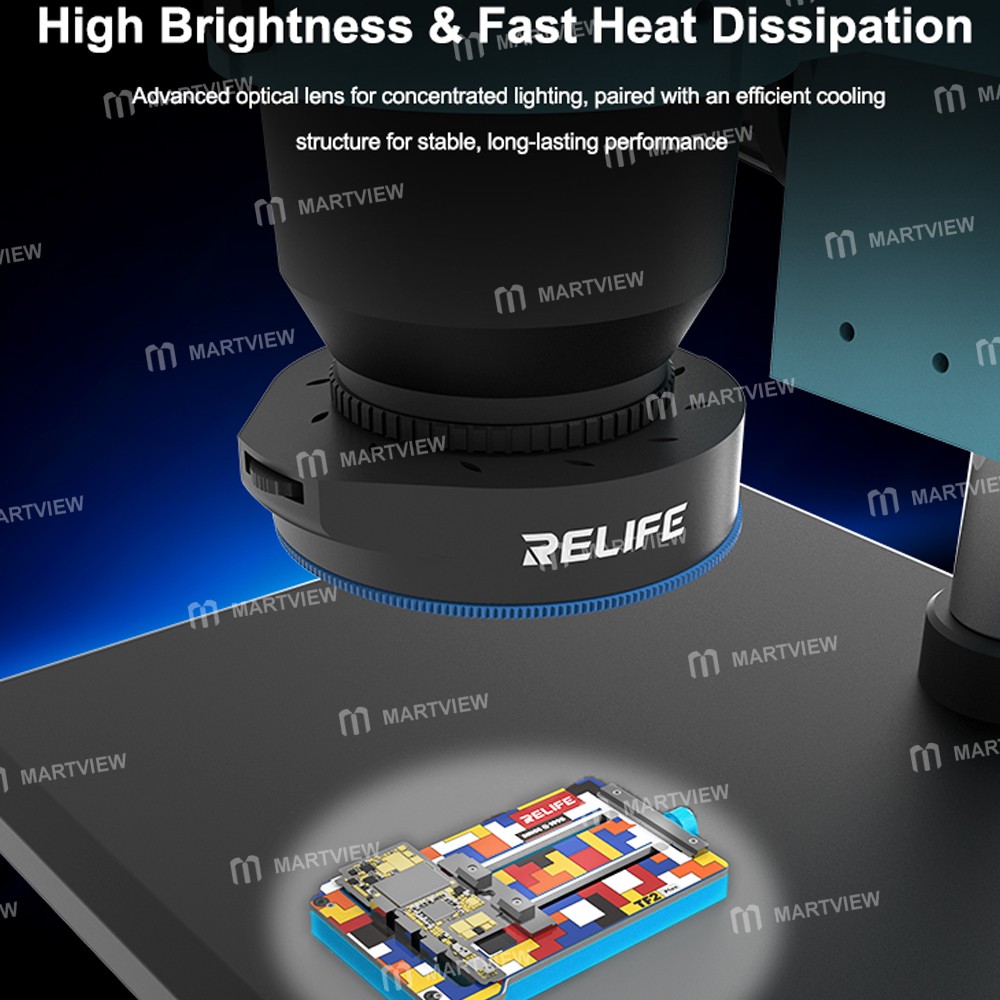 relife rl-033e-pro-dual-polarized-anti-reflective-adjusts-brightness-microscope-light-source-13