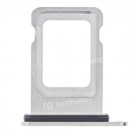 Replacement single sim card tray for iPhone 13 pro 13 pro max silver