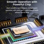 orico dka19-19-in-1-5gbps-type-c-hdmi-vga-rj45-sdtf-headphone-desktop-docking-station-7