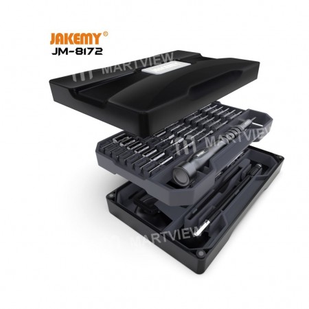 Jakemy JM-8172 73pcs Multifunctional Compact Pro Repair Screwdriver Kits
