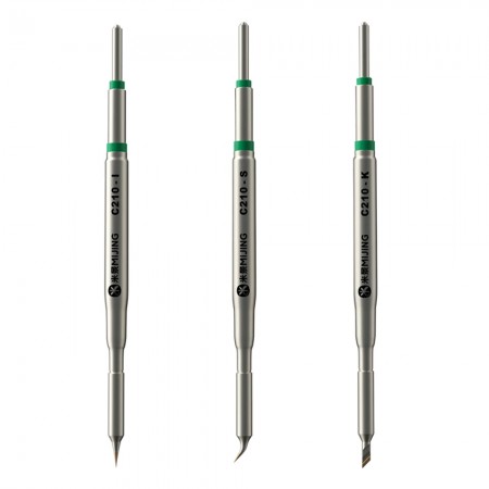 Mijing C210 Series Purple Copper Integrated Soldering Iron Tips