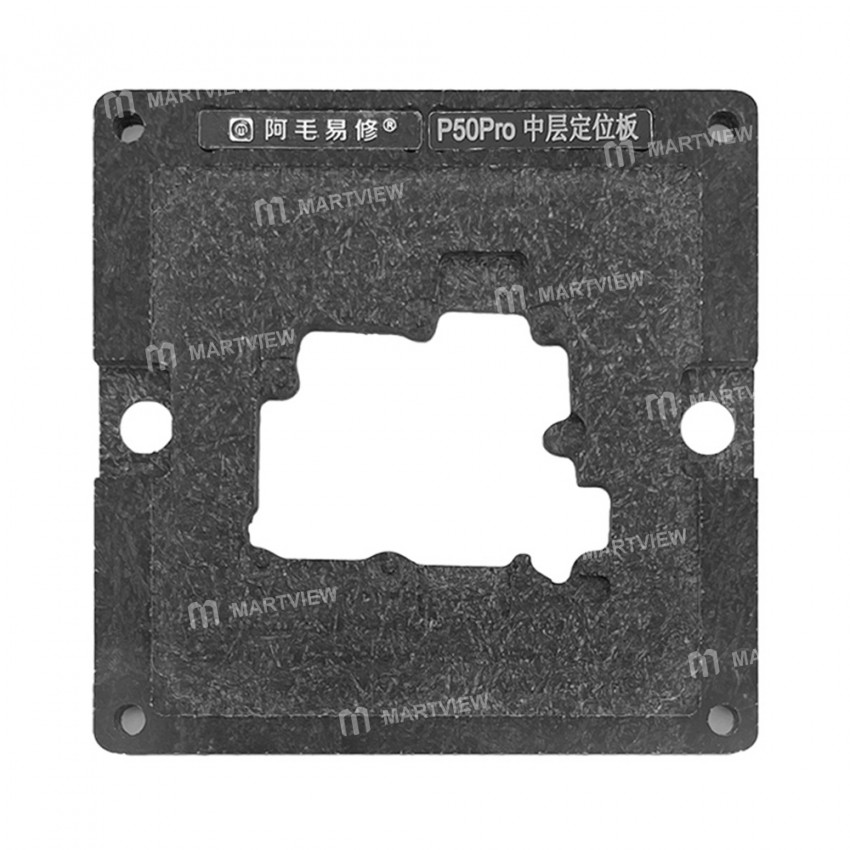 Amaoe BGA Reballing Stencil Motherboard Middle Layer Tin Planting Steel Mesh for HUAWEI P50 Pro