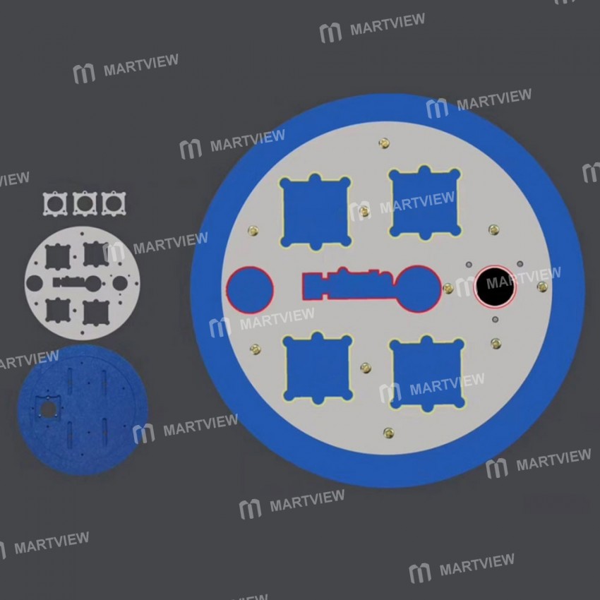 Multi-function Microscopes Remove Rubber Base Glue Positioning Slot Base Repair Fixture with Fingerp