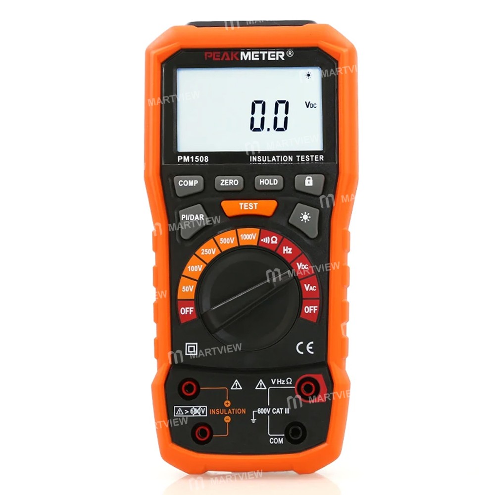 peakmeter pm1508-handheld-100g-high-precision-insulation-resistance-tester-1