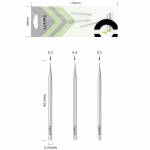 luowei 235mm-diameter-spherical-straight-needle-laminate-grinding-head-set-8