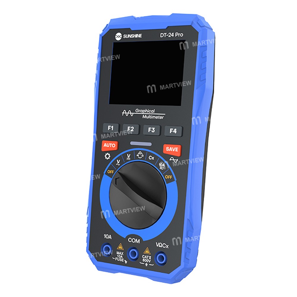 sunshine dt-24-pro-2-in-1-digital-display-data-storage-oscilloscope-multimeter-with-waveform-capture