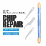 Sunshine SS-101F Chip Repair Advanced Blade Set for Separating Dot Matrix/Glue Removal/Chip Removal