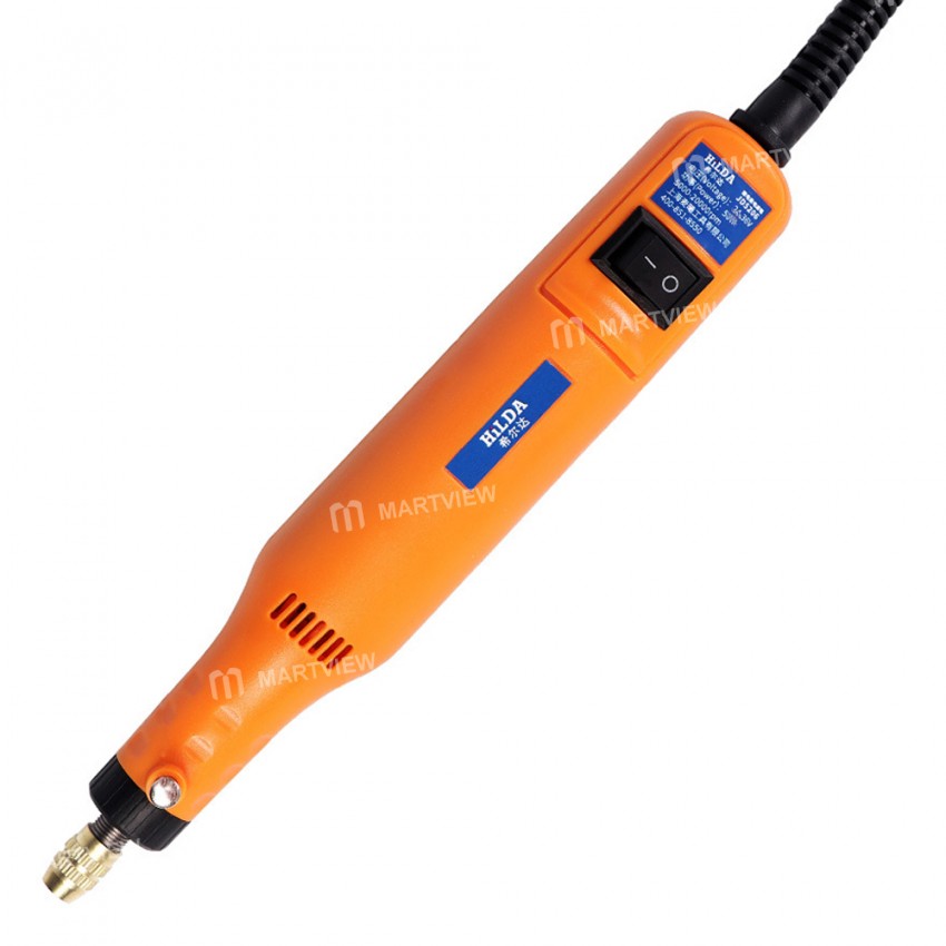 HiLDA JD5206 36V Mini Electric Grinder Jade Carving Polishing Micro Drill Engraving Pen Rotary Tool