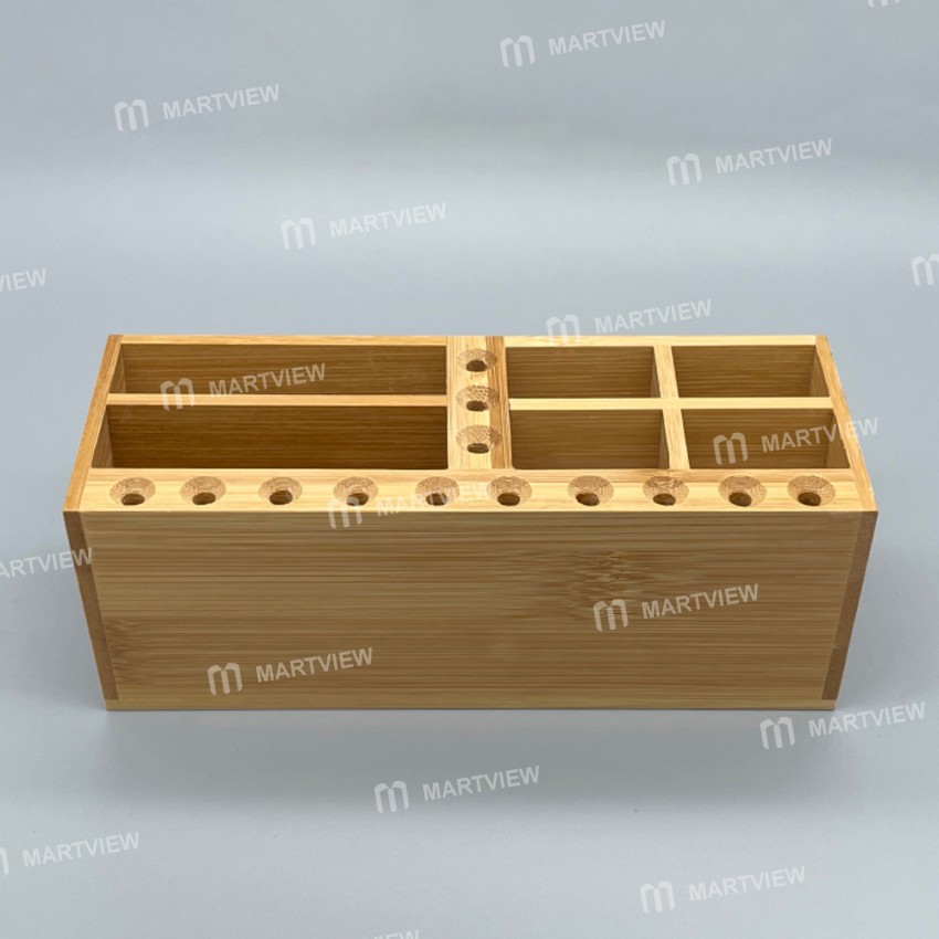 Amaoe M63 Bamboo Storage Stand Box Rack