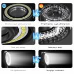 mechanic ls5-ls6-84-led-adjustable-anti-glare-polarized-microscope-ring-light-5