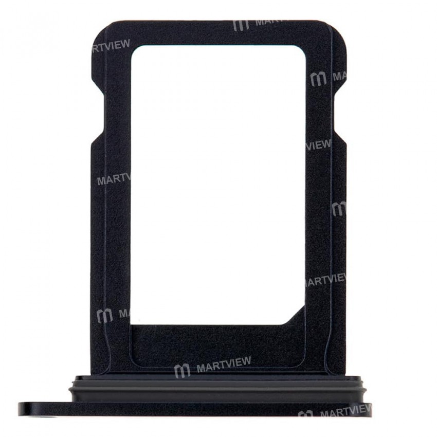 Replacement sim card tray for iPhone 12 mini black