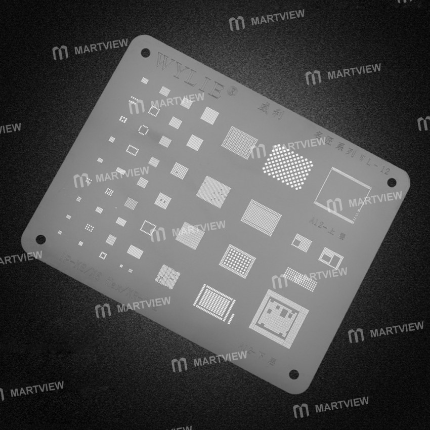 Wylie BGA Reballing Stencil for iPhone / iPad Motherboard Repair