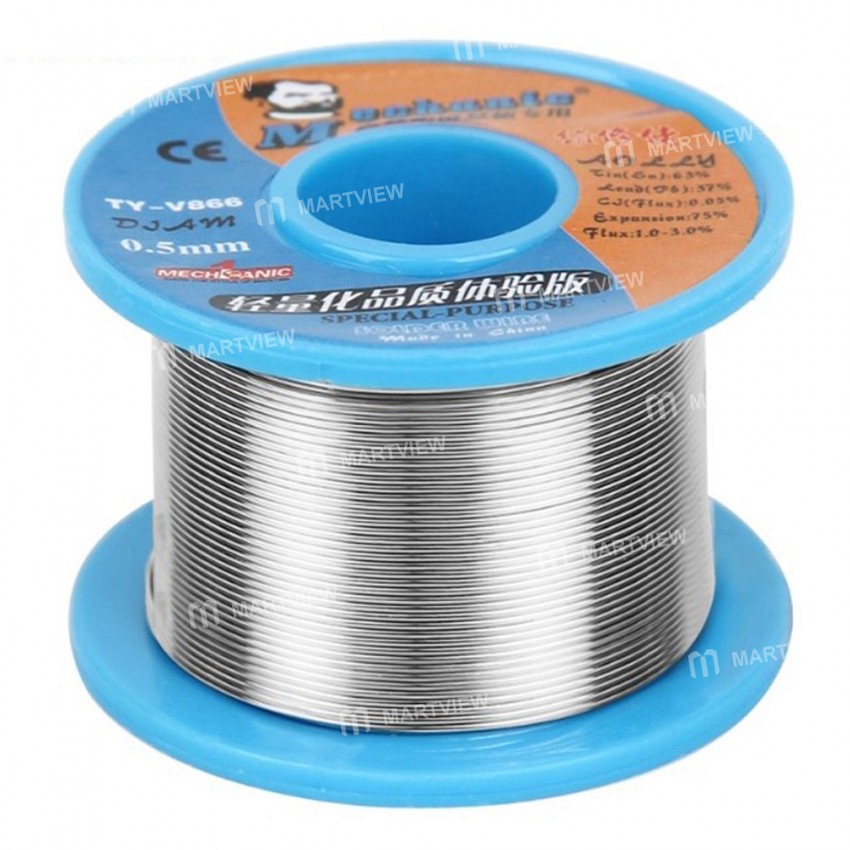 Mechanic TY-V866 40g 0.2 / 0.3 / 0.4 / 0.5 / 0.6 / 0.8mm Rosin Core Solder Tin Wire