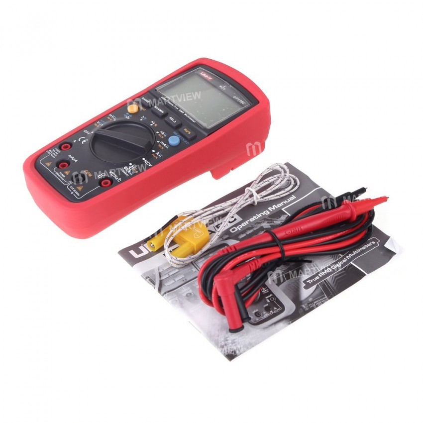 UNI-T UT139C RMS LCD Digital Auto Range Multimeter AD / DC Voltage Current Tester with Resistance Ca