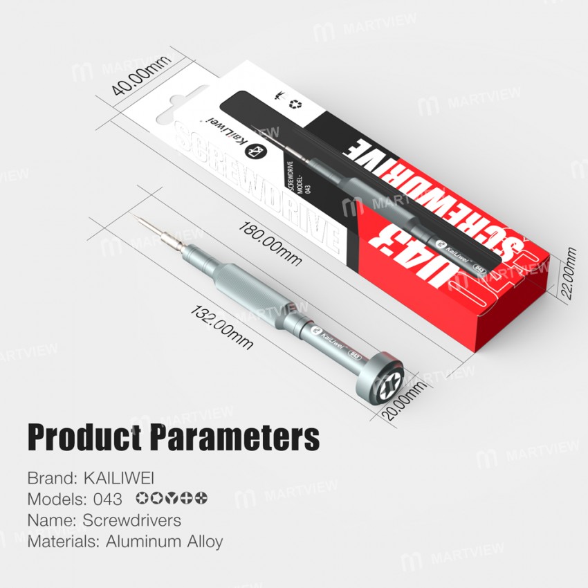 kailiwei klw-043-high-hardness-magnetic-precision-screwdriver-6