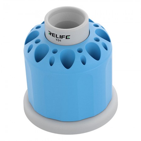 Relife T01 25-Hole Multi-functional 360° Rotation Storage Organizer for Relife E2 Electric Screwdriver