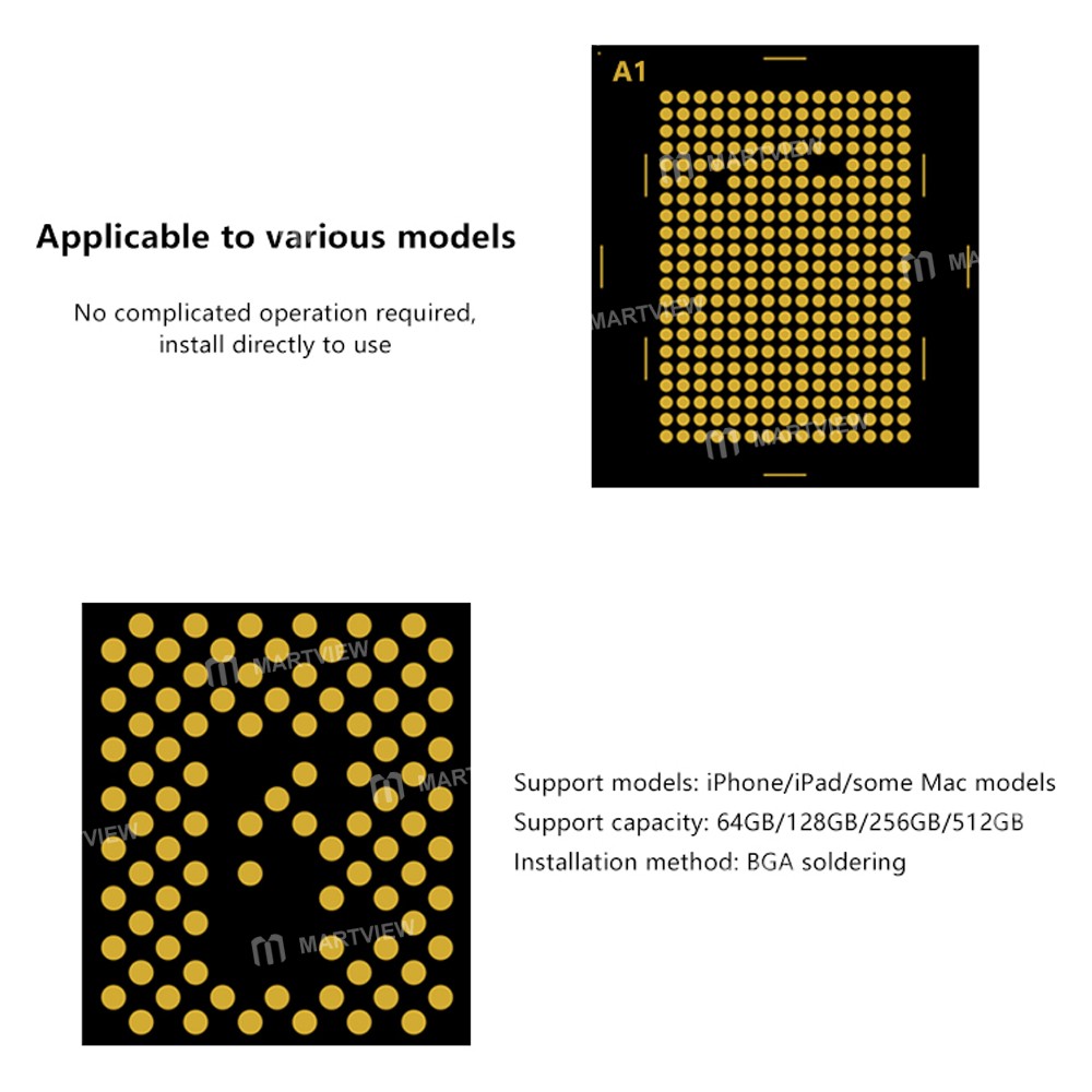 jitongxue bga315-to-bga110-nand-conversion-board-for-iphone-ipad-mac-hard-disk-2