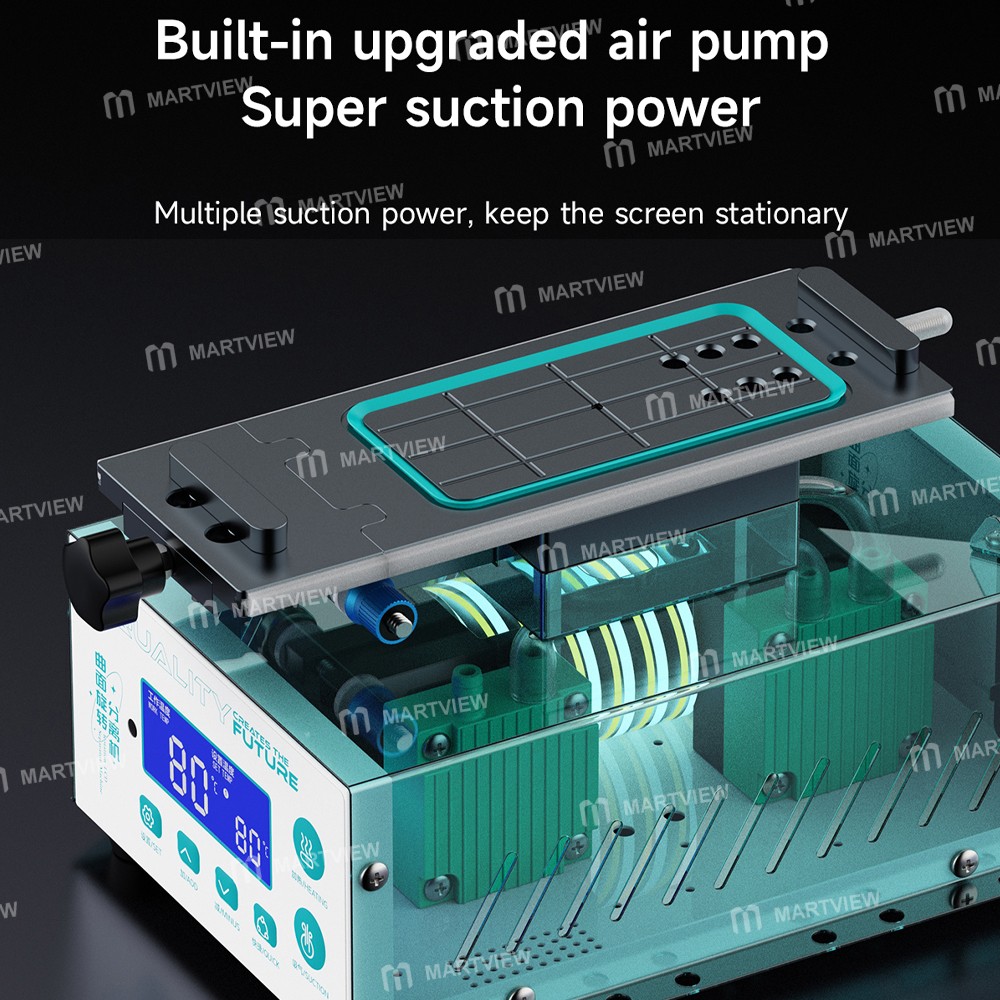 uyue 988s-2-360-adjustment-7-inch-double-suction-smart-lcd-screen-separating-machine-5