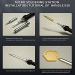 Mechanic 900M-T-C9 7 In 1 Heating Table For A8 A9 A10 A11 A12 A13 A14 Chip Deglue Desoldering