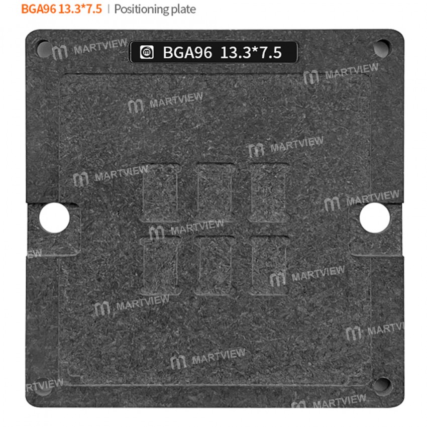 amaoe ddr-bga96-025mm-bga-reballing-stencil-positioning-plate-3