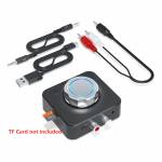 Bluetooth 5.0 Wireless Audio Receiver with 3.5 AUX Jack Support TF card Playback